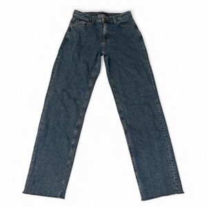 Tommy Hilfiger women’s Dark wash high rise classic Straight Jeans